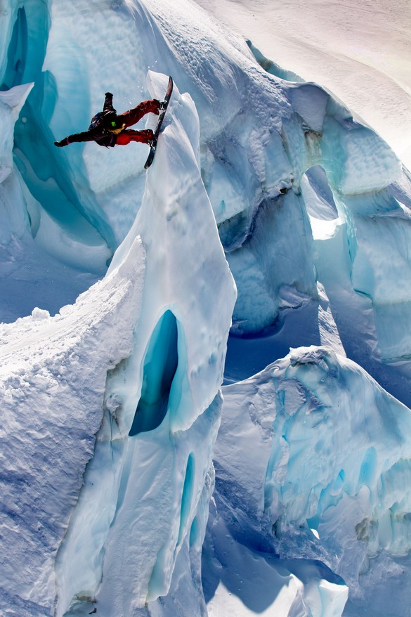 Glacier boarding anywhere. 